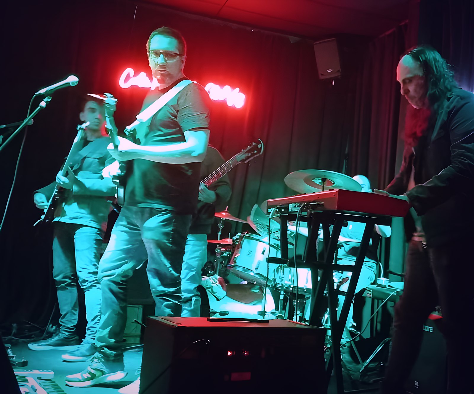 Nico Donato Project en vivo: Juan Unsworth, Nico Donato, Dr. Nick, Leo Flecha Tribouley y Pablo Enricci